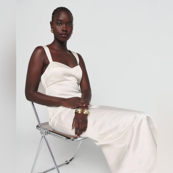 Reformation size 4 Willy dress in cream - Picture 2 of 7